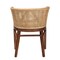 Bali & Pari Papua Modern Bohemian Natural Rattan and Walnut Brown Acacia Wood Dining Chair 242-13491-ZORO - alternate 4